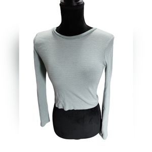 Women's Heart & Hips Long-Sleeve Crop Top Size Small